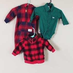 Carter's Boy's 3mo Three piece bundle.